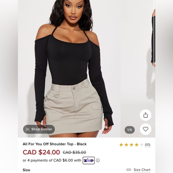 Fashion Nova top - Picture 1 of 3